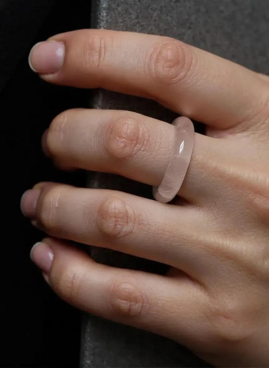 Rose Quartz Ring