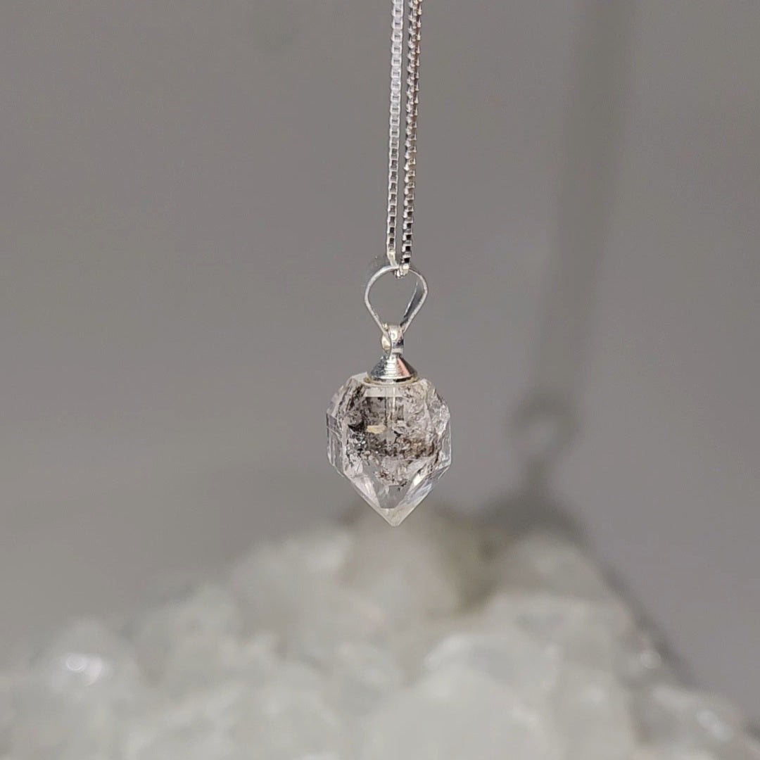Herkimer Diamond Charm
