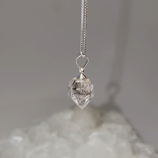 Herkimer Diamond Charm