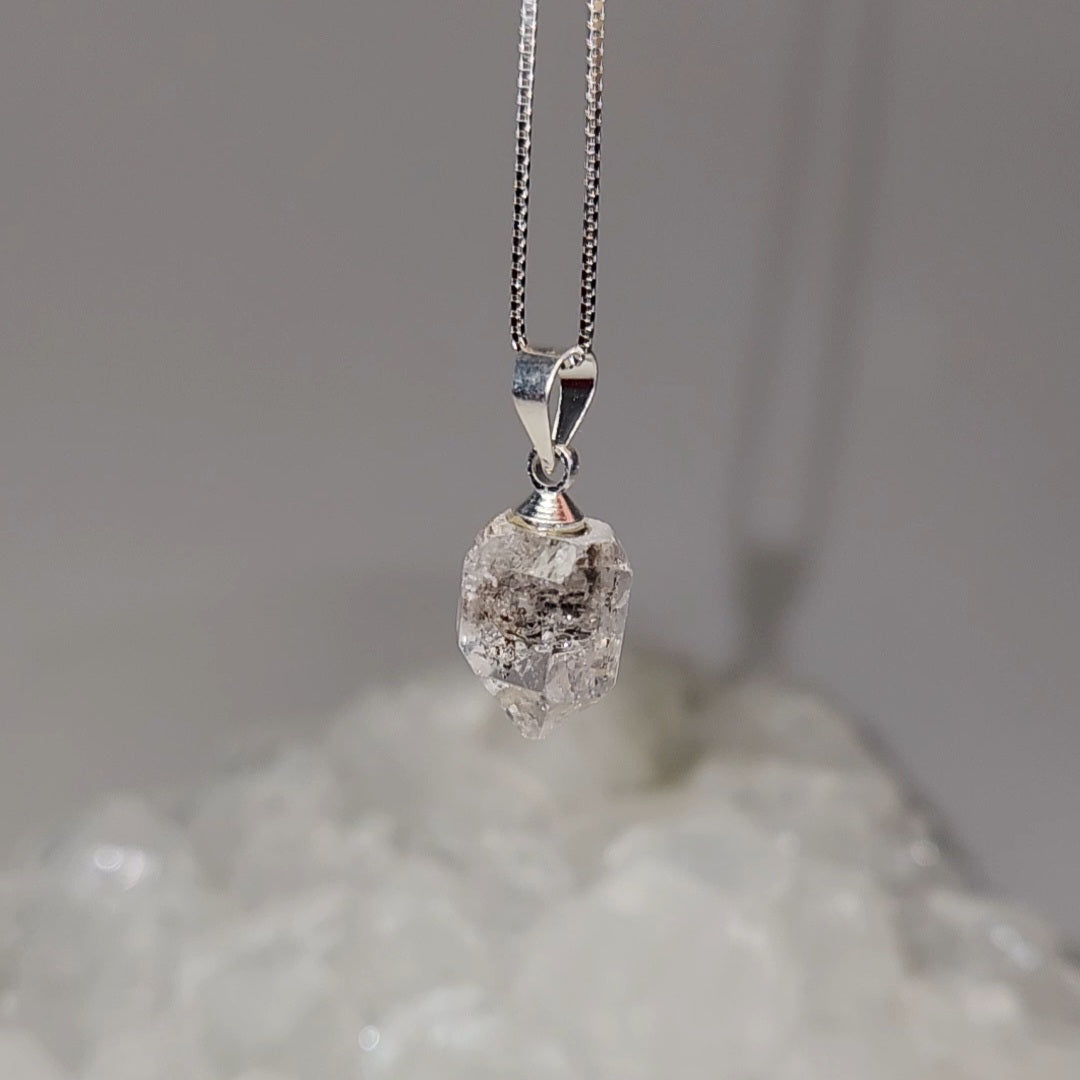 Herkimer Diamond Charm