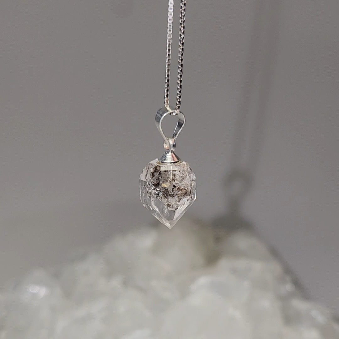 Herkimer Diamond Charm