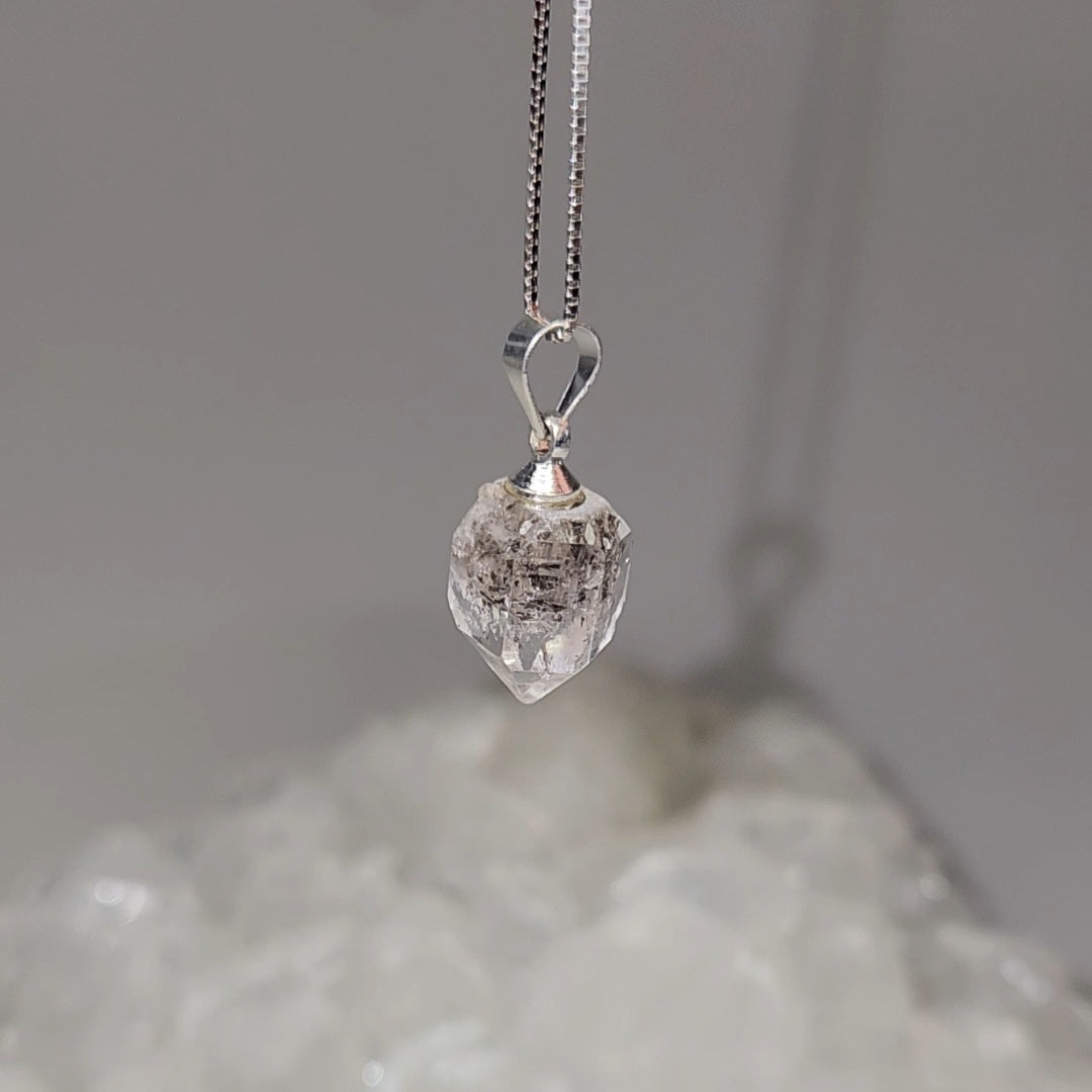 Herkimer Diamond Charm