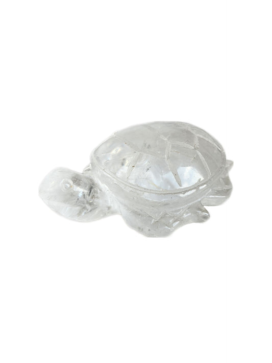 Clear Quartz Turtle