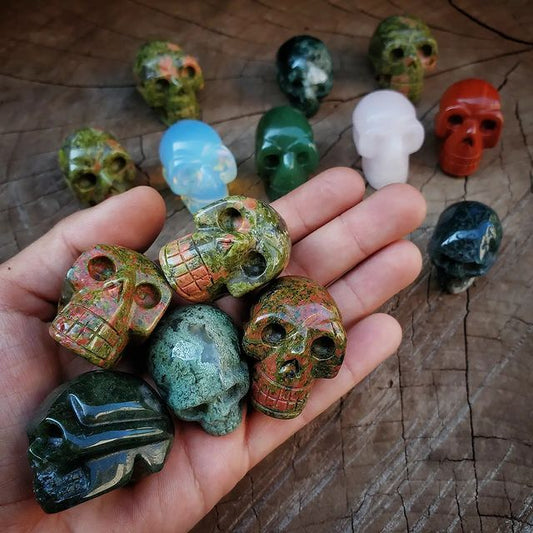 Mini Skull Carving