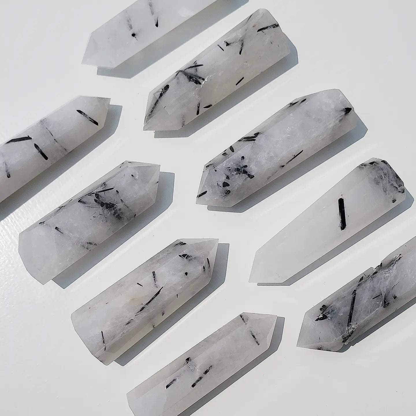 Tourmalinated Quartz Tower